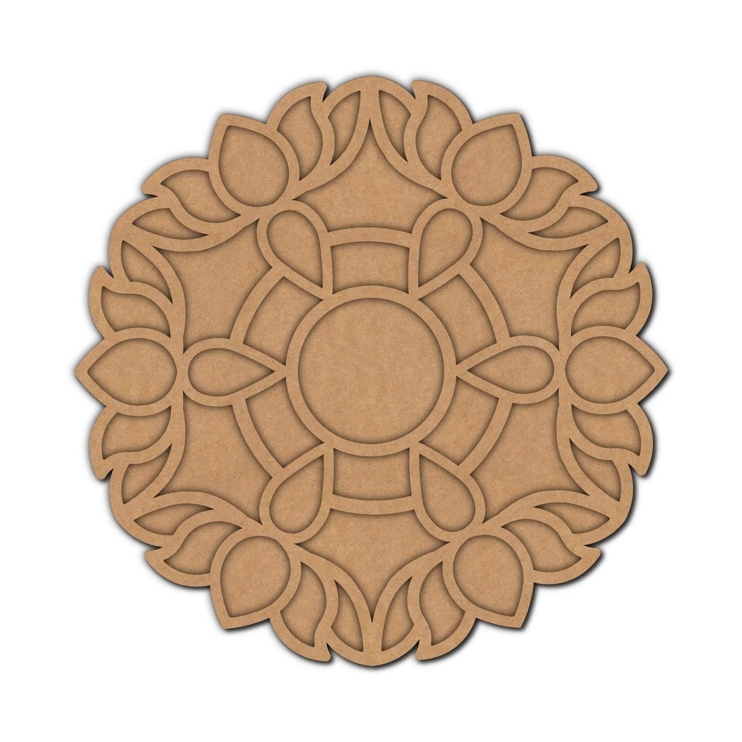 MDF Double Layer Rangoli Base 47