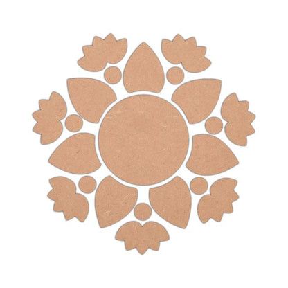 MDF Lotus Rangoli base 1
