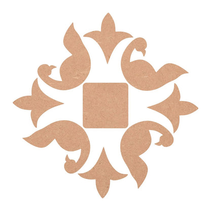 MDF Peacock Rangoli Base 4