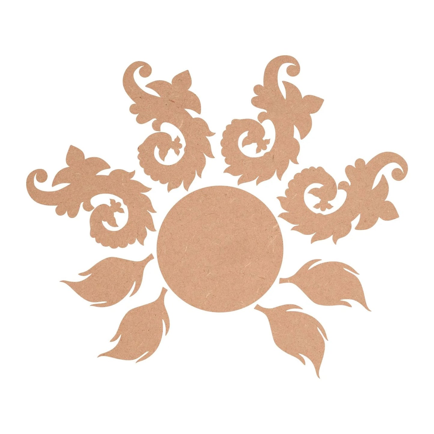 MDF Peacock Rangoli  MDF Base 1