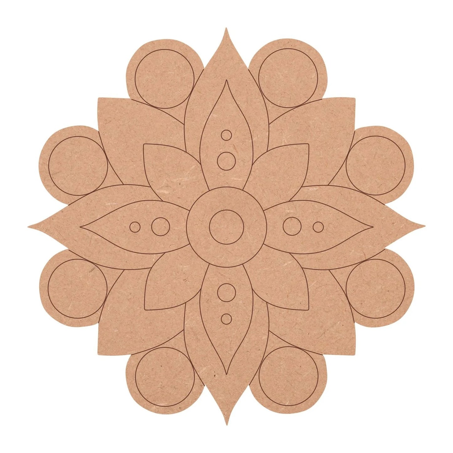 MDF Premarked Rangoli Base 1