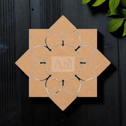 MDF Rangoli Base 10