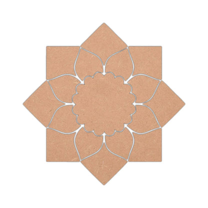 MDF Rangoli Base 10
