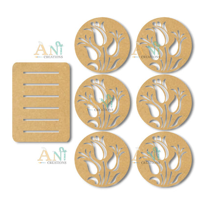 Cutwork Tea Coaster 02