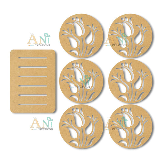 Cutwork Tea Coaster 02