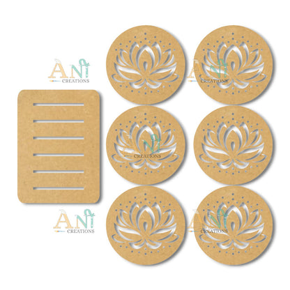 Cutwork Tea Coaster 03