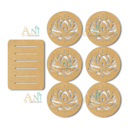 Cutwork Tea Coaster 03