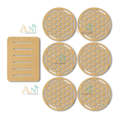 Cutwork Tea Coaster 06