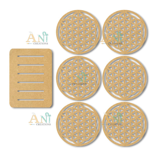 Cutwork Tea Coaster 06