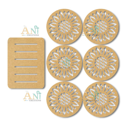 Cutwork Tea Coaster 07