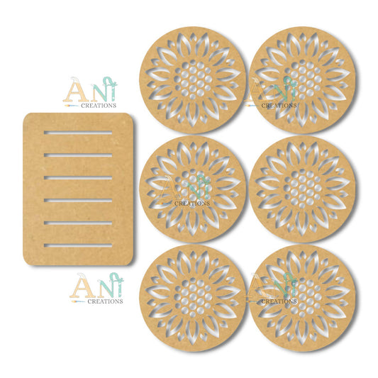 Cutwork Tea Coaster 07