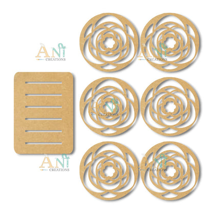 Cutwork Tea Coaster 08