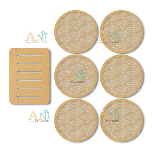 Cutwork Tea Coaster 09