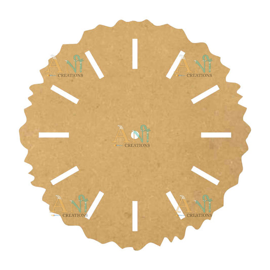 MDF clock cutout 3