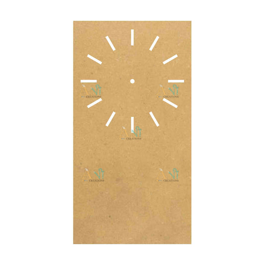 MDF clock cutout 6