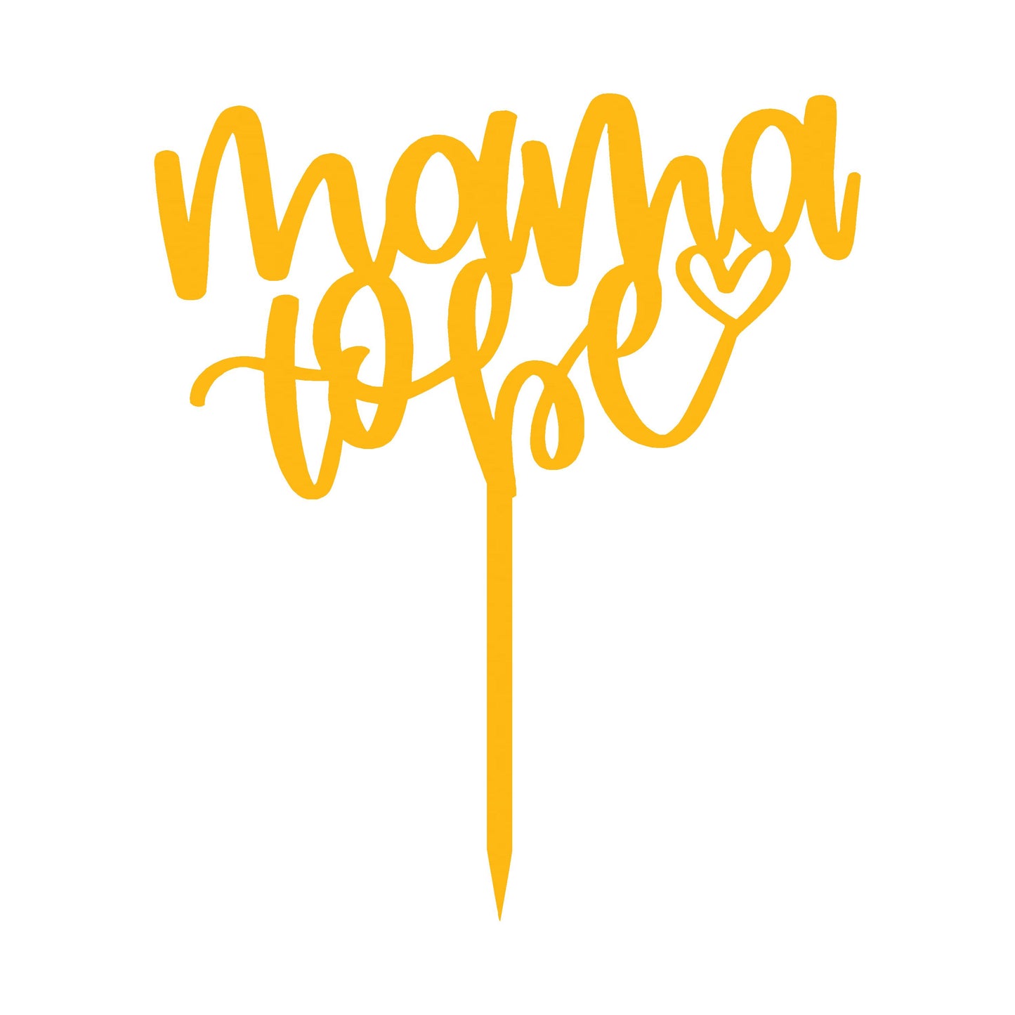 Mama to be Cake Topper