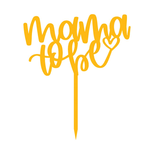 Mama to be Cake Topper