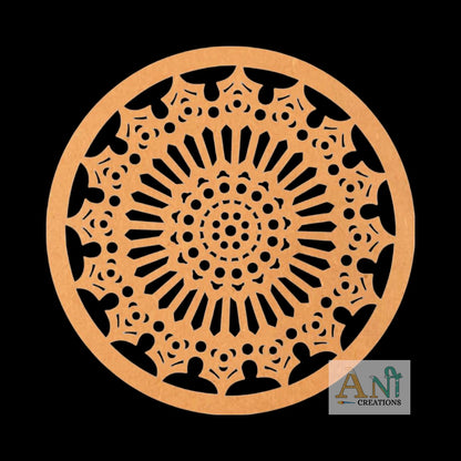 Mandala Base Cutout MDF Design 5