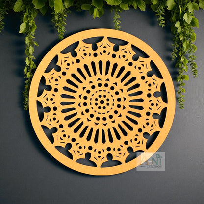 Mandala Base Cutout MDF Design 5