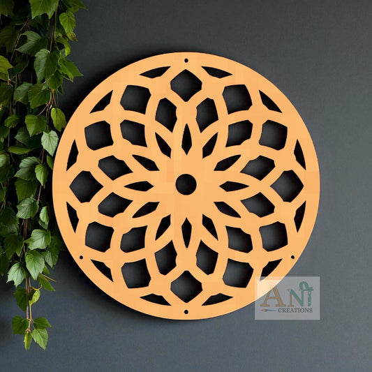 Mandala Base Cutout MDF Design 15