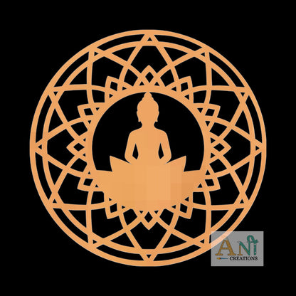 Mandala Base Cutout MDF Design 17