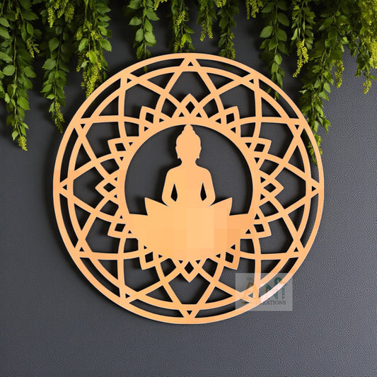 Mandala Base Cutout MDF Design 17