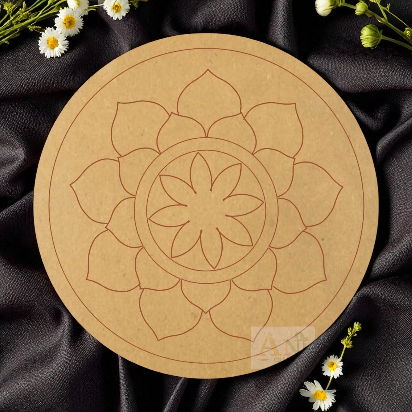 Mandala 17  MDF Premarked