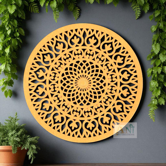 Mandala Base Cutout MDF Design 6