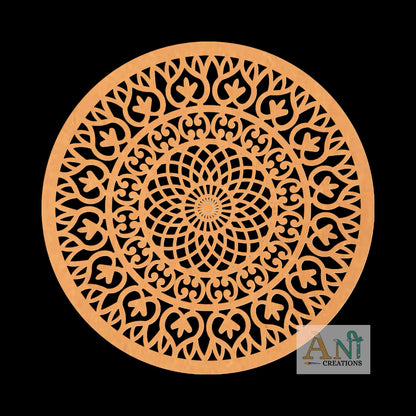 Mandala Base Cutout MDF Design 6