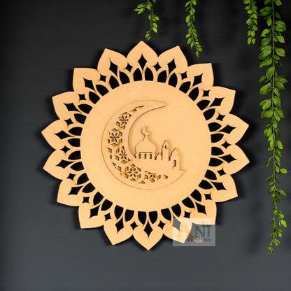 Mandala Base Cutout MDF Design 2