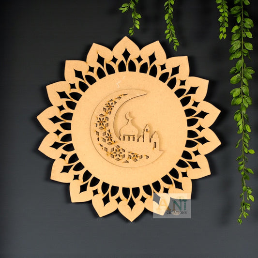 Mandala Base Cutout MDF Design 2