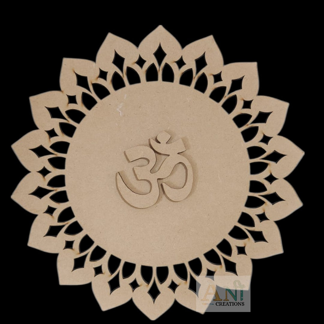Mandala Base Cutout MDF Design 4