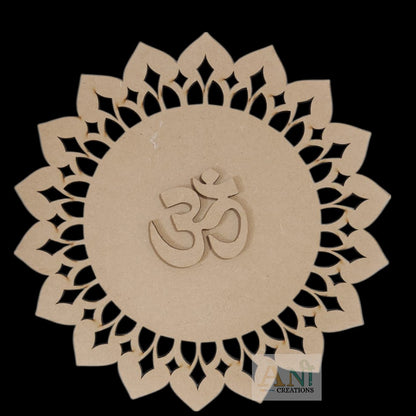 Mandala Base Cutout MDF Design 4