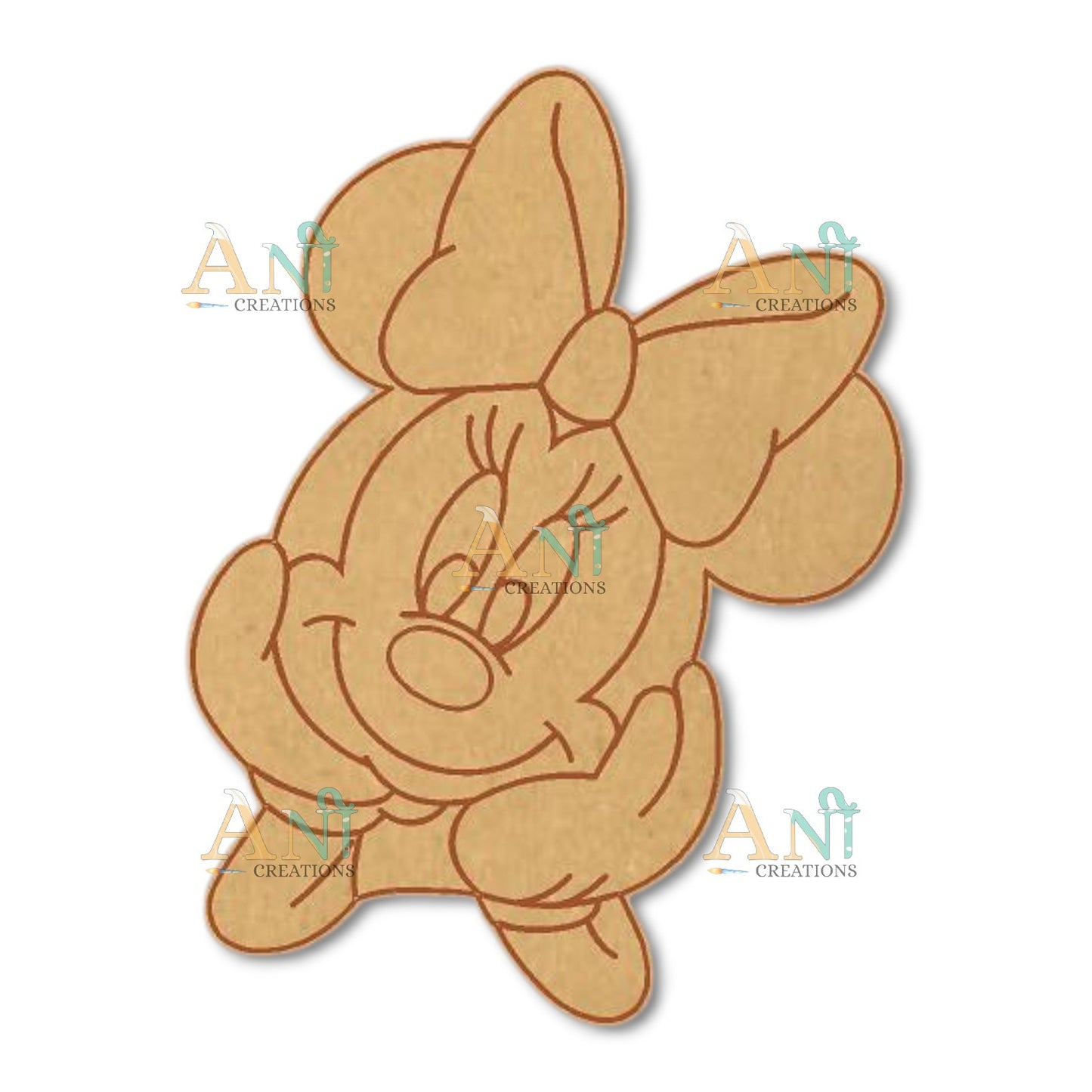 Mickey 1  MDF Cutout