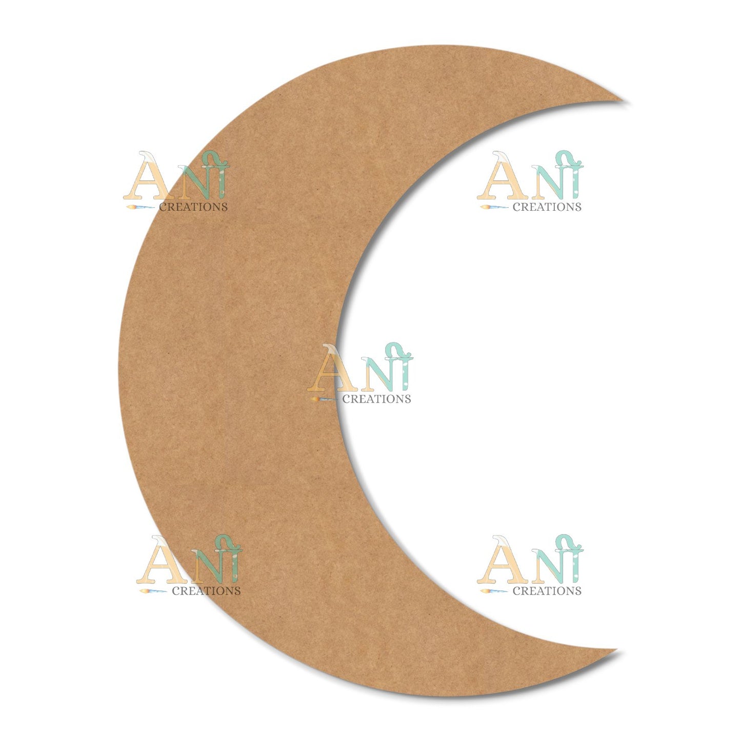 Moon MDF Cutout