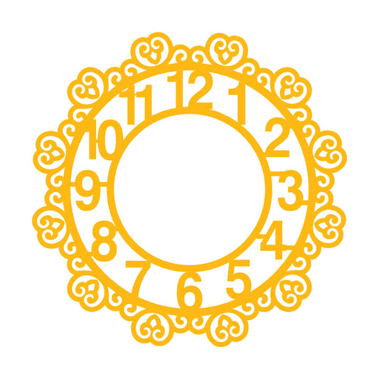 New Cutwork Border Clock Dial 4