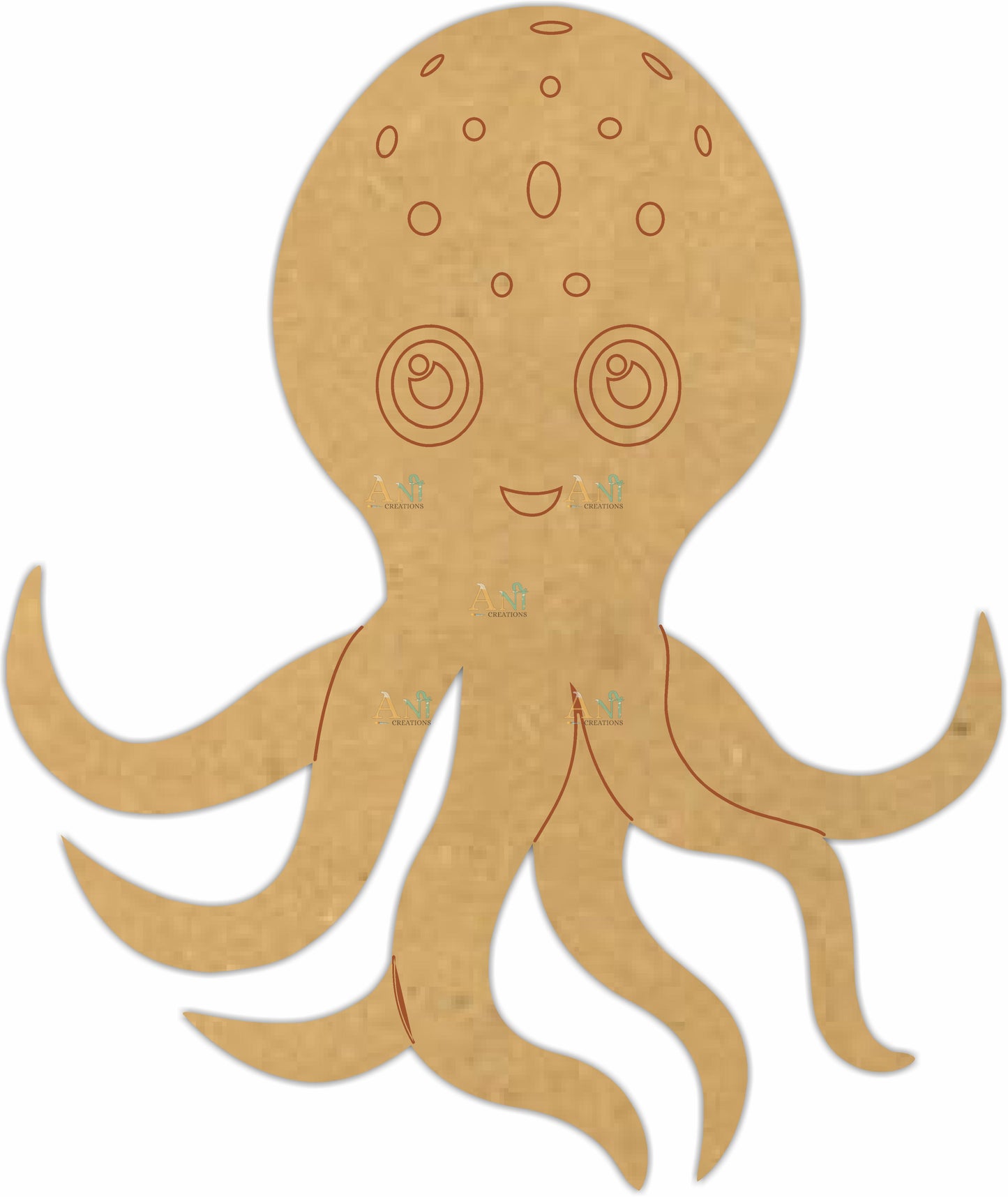 Octopus MDF Cutout