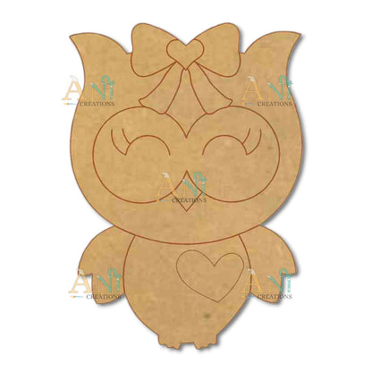 Owl 1 MDF Cutout