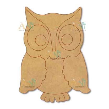 Owl 4 MDF Cutout