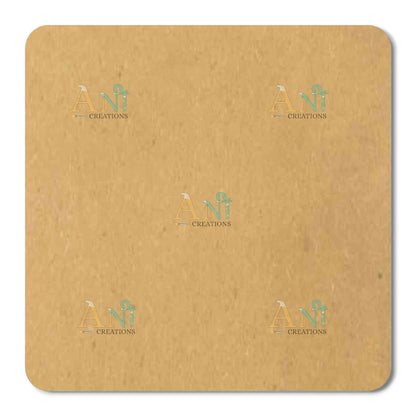 Plain Square rounded MDF