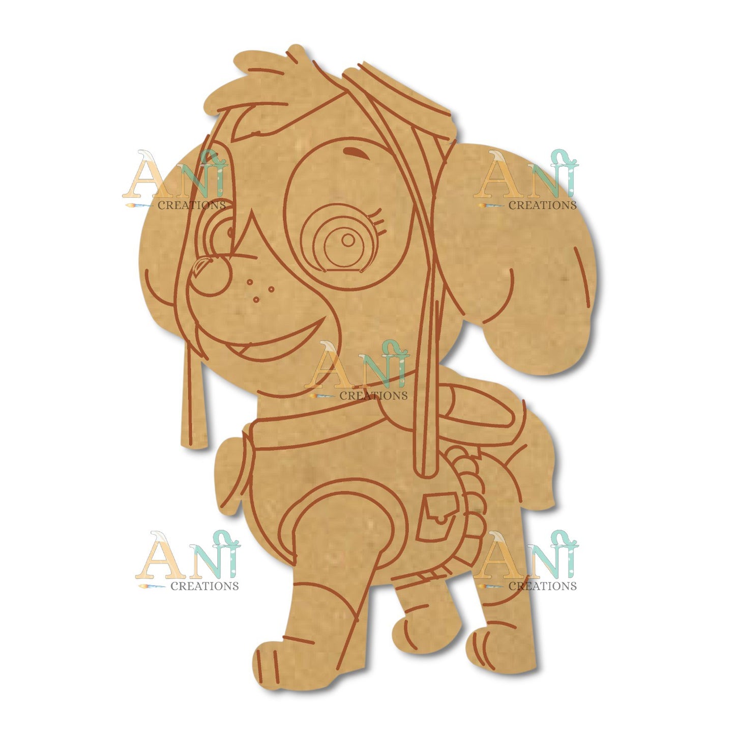 PawPatrol 3  MDF Cutout