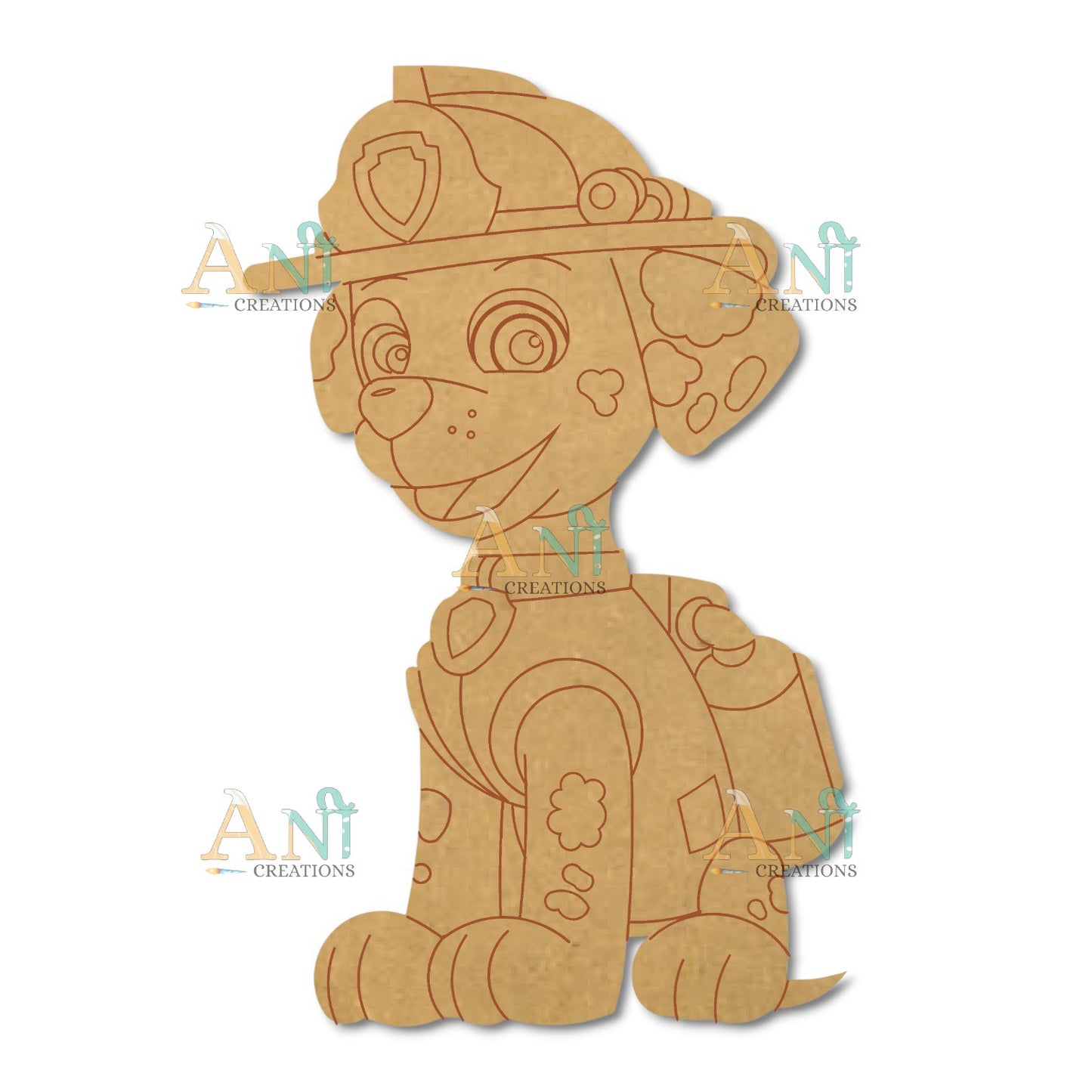 PawPatrol 5  MDF Cutout
