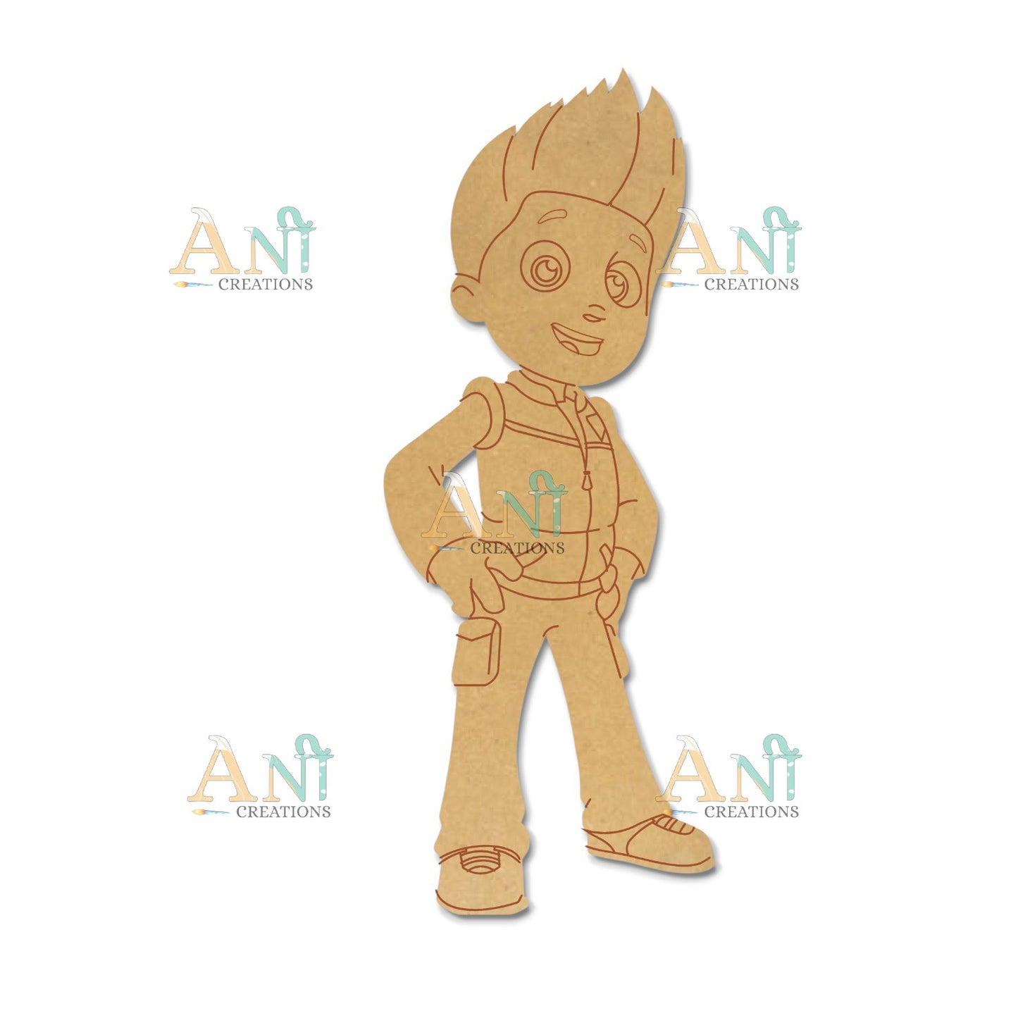 Paw Patrol 1  MDF Cutout