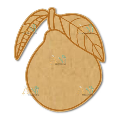 Pear 1 MDF Cutout