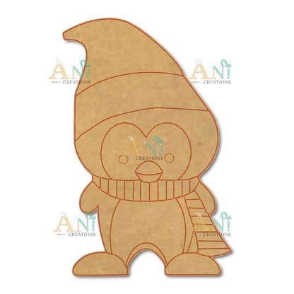 Penguins 16 MDF Cutout