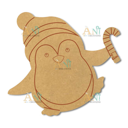 Penguins 17 MDF Cutout