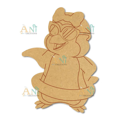 Penguins 8  MDF Cutout