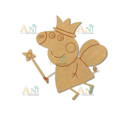 Peppa Pig 1  MDF Cutout
