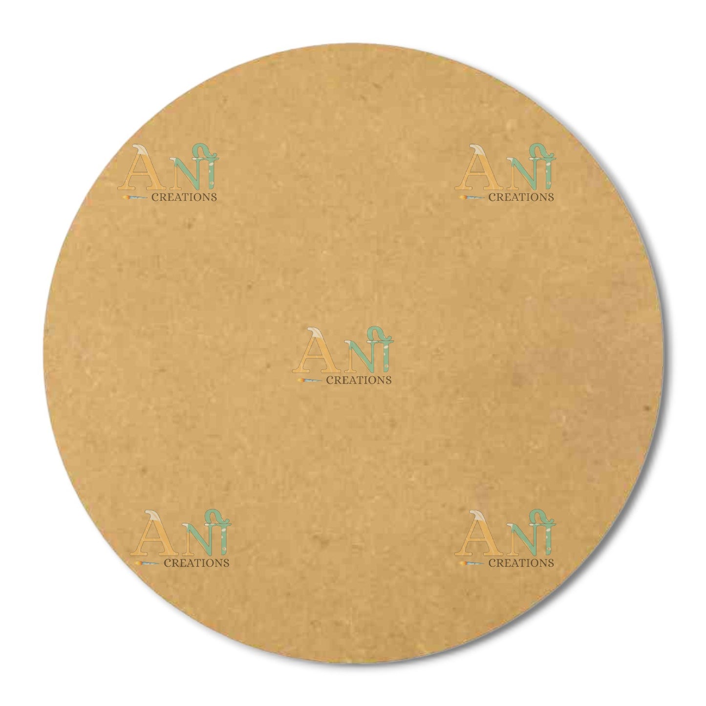 Plain Circle MDF
