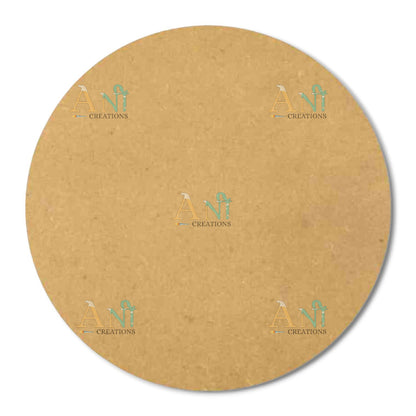 Plain Circle MDF